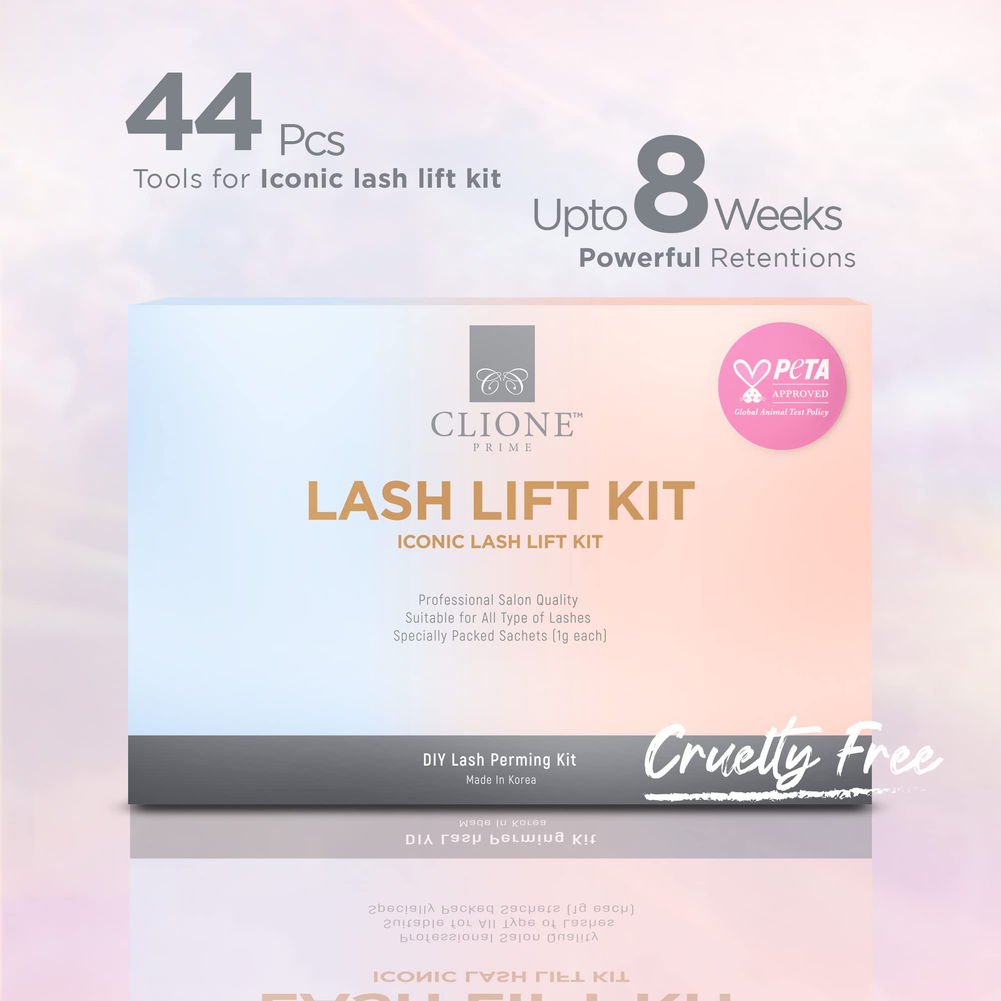CLIONE PRIME Lash Lift Kit 44 Pcs Eyebrow Lamination kit 5