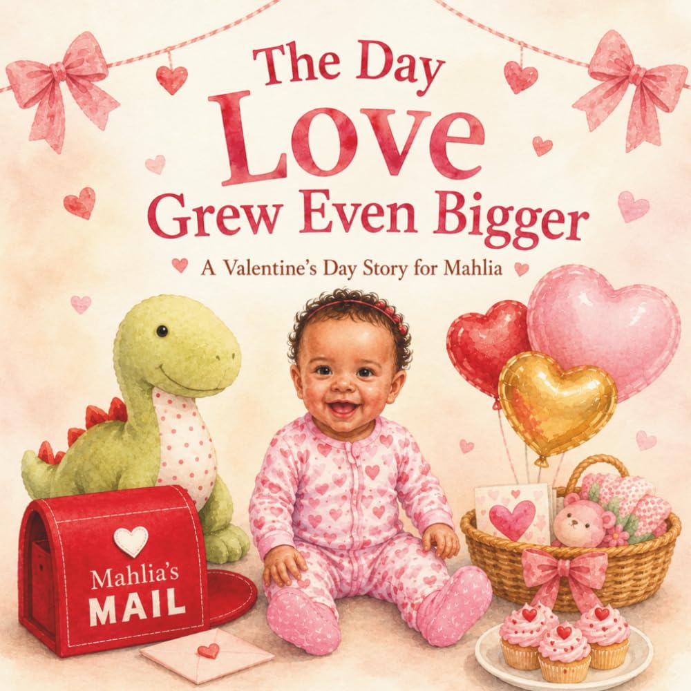 The Day Love Grew Even Bigger: A Valentine's Day Story for Mahlia (Little Moments with Mahlia)