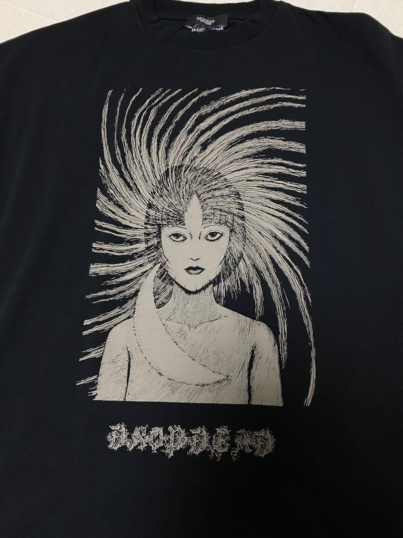 Amazon.co.jp: DROP DEAD CLOTHING ×伊藤潤二 コラボBIGT S