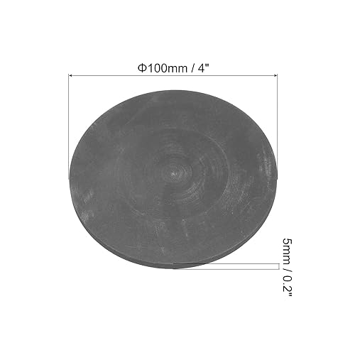 Miniatura 2 de MECCANIXITY Hoja redonda 328.1x16.4 ft m 328.1x16.4 ft m de la placa del electrodo del grafito del lingote del bloque del grafito para la fundición