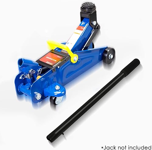 Miniatura 2 de Reemplazo de mango de gato de 2 toneladas horizontal hidráulico poste Jack Stands automotriz Car Jack Accesorios (negro)