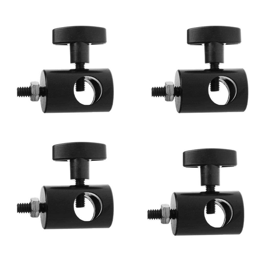 El Adaptador De 4 Paquetes Convierte El Soporte Estándar De 5/8 '' (16 Mm) Hembra A 1/4 '' - 20 Soporte De Soporte Para Soporte De Rosca