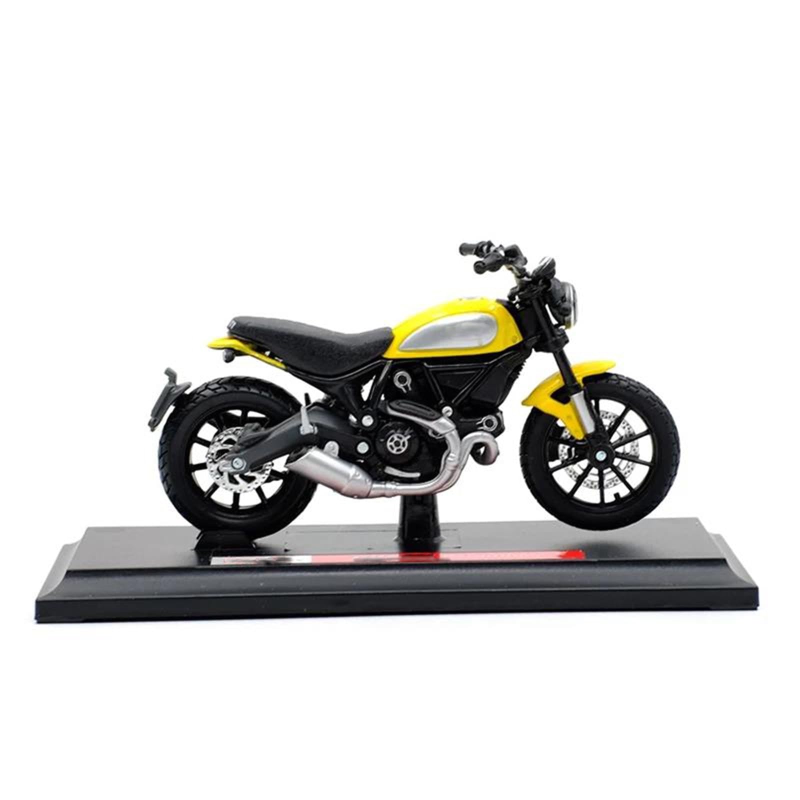 Modello in scala di moto Moto Giocattolo Oggetti Regalo 1:18 Per Ducati Scrambler Modellino Di Pressofuso In Lega