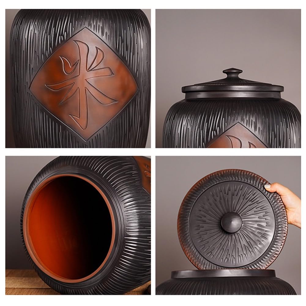 Pot De Conservation En Porcelaine Chinoise Pour Riz