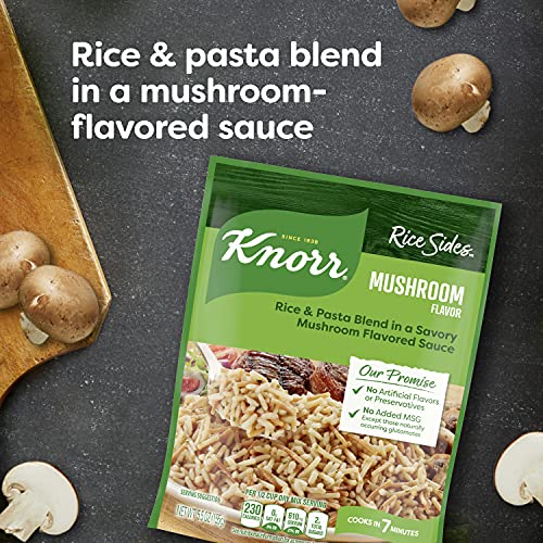 Image of Knorr Rice Sides Dish, Mushroom, 5.5 oz (Pack of 8)