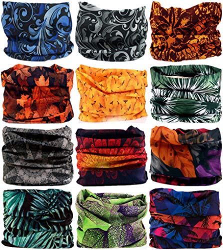 Image of VANCROWN Headband Neck Gaiter Head Wrap Headwear Face Mask Magic Scarf Bandana for Men and Women