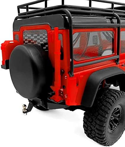 Miniatura 2 de Gancho de enganche de remolque de aluminio para 118 TRX4M Defender RC Crawler Car Upgrade