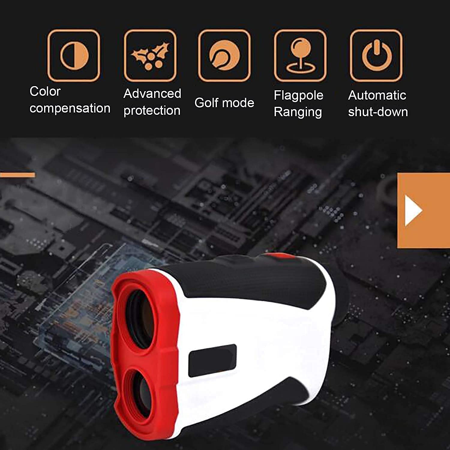 Amazon.co.jp: Golf Rangefinder Golf Range Finder 1300 Yards Laser 