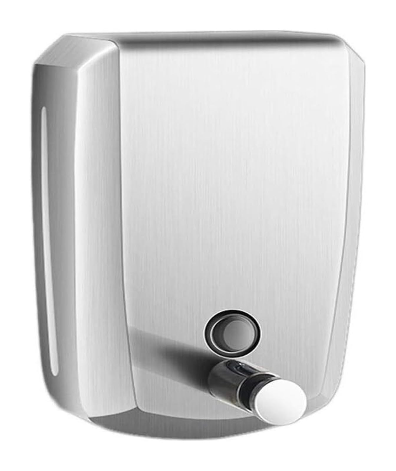 Wall Mounted Liquid Container, Soap Dispenser Wall Mounted Stainless Steel Bathroom Shower Gel Shampoo Lotion 500-1000ml(1000ml)