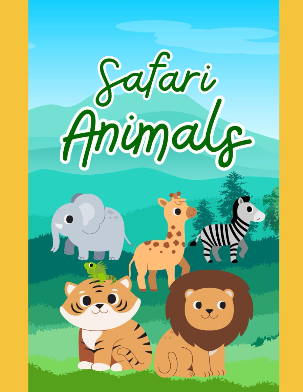 Draw and Learn: Jungle Friends: Creative & Educational Information About Wild Animals – A Coloring Adventure for Kids Ages 3–6