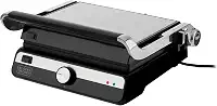 BLACK+DECKER Grill Elétrico 180 Graus, 2 Bandejas Coletoras de Gordura, G1500G, 220V