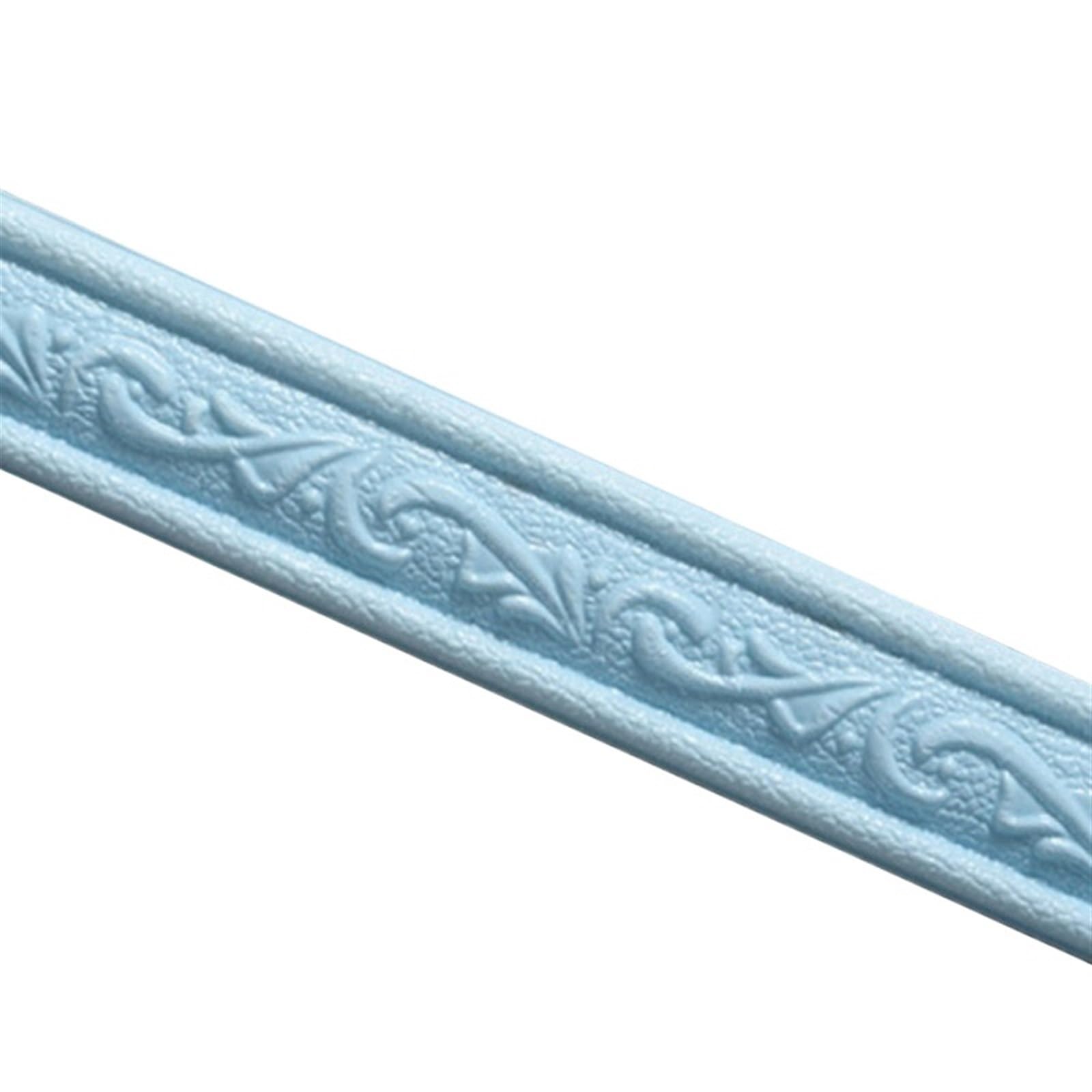 Yxinaer 230Cm X 4.5Cm-06 Dado Rail Self Adhesive Foam Wall Edge Strip Stickers Self Adhesive Waterproof Baseboard Corner Waist Line Sticker Border Home Decor(230Cm X 4.5Cm-06)