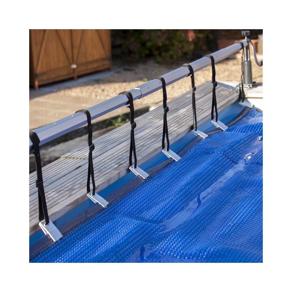 Gre CRP58 - Teleskopischer Aufroller für aufgestellte Pools, maximale Breite 5,80 m, Aluminium