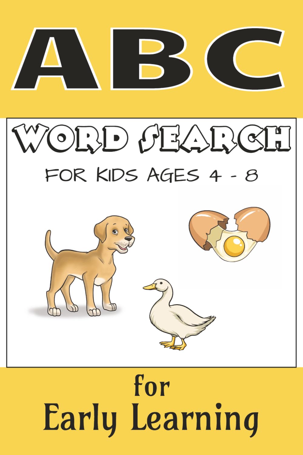 ABC Word Search for kids ages 4 - 8: for Early Learning (ABC Series)