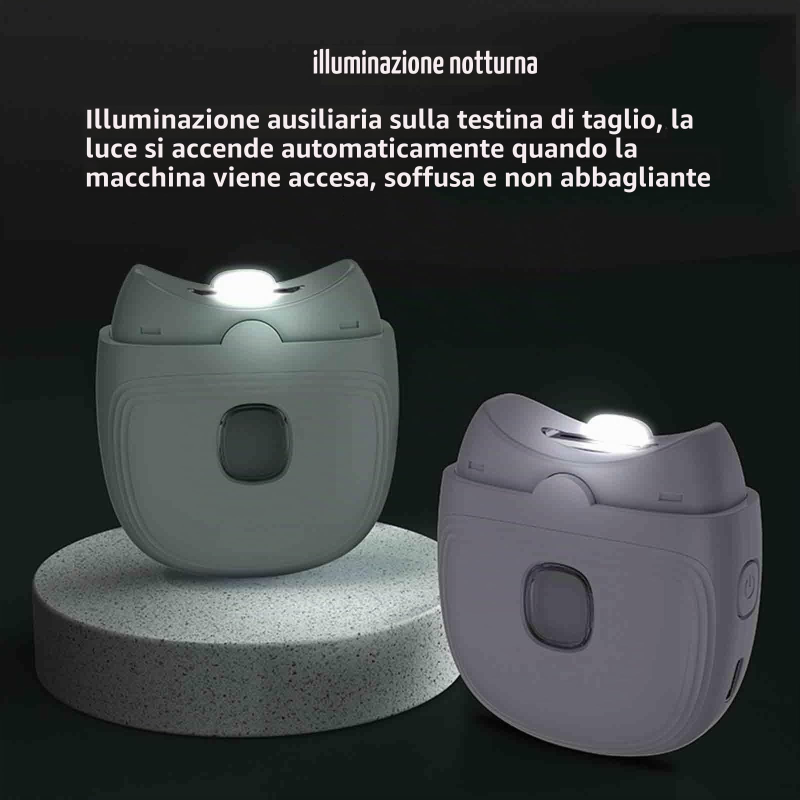 Tagliaunghie Uomo Professionale Taglia Unghie Per Piedi Per Mani Tronchesino Unghie Piedi Elettrico Automatico Tagliaunghie Automatico Per Manicure Adulti Elettrico (76.5x63x33mm,green)