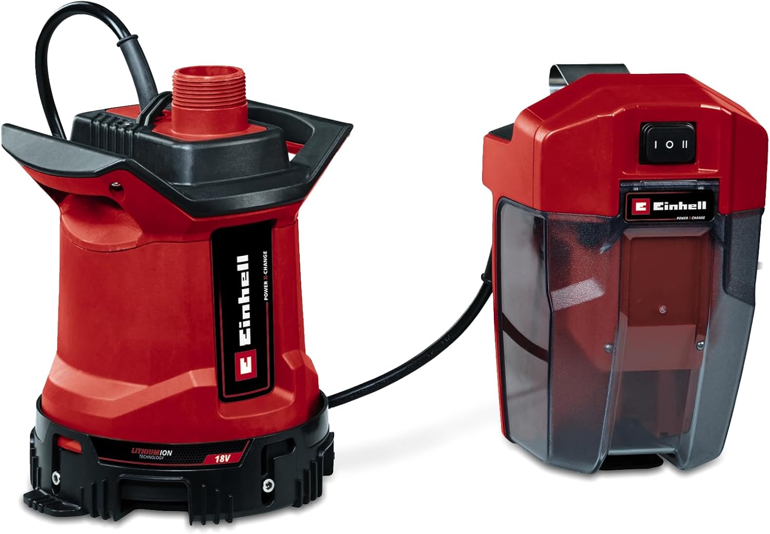 Tauchpumpe und Schmutzwasserpumpe - Alles was Sie wissen müssen 6 Einhell Akku-Schmutzwasserpumpe GE-DP 18/25 LL