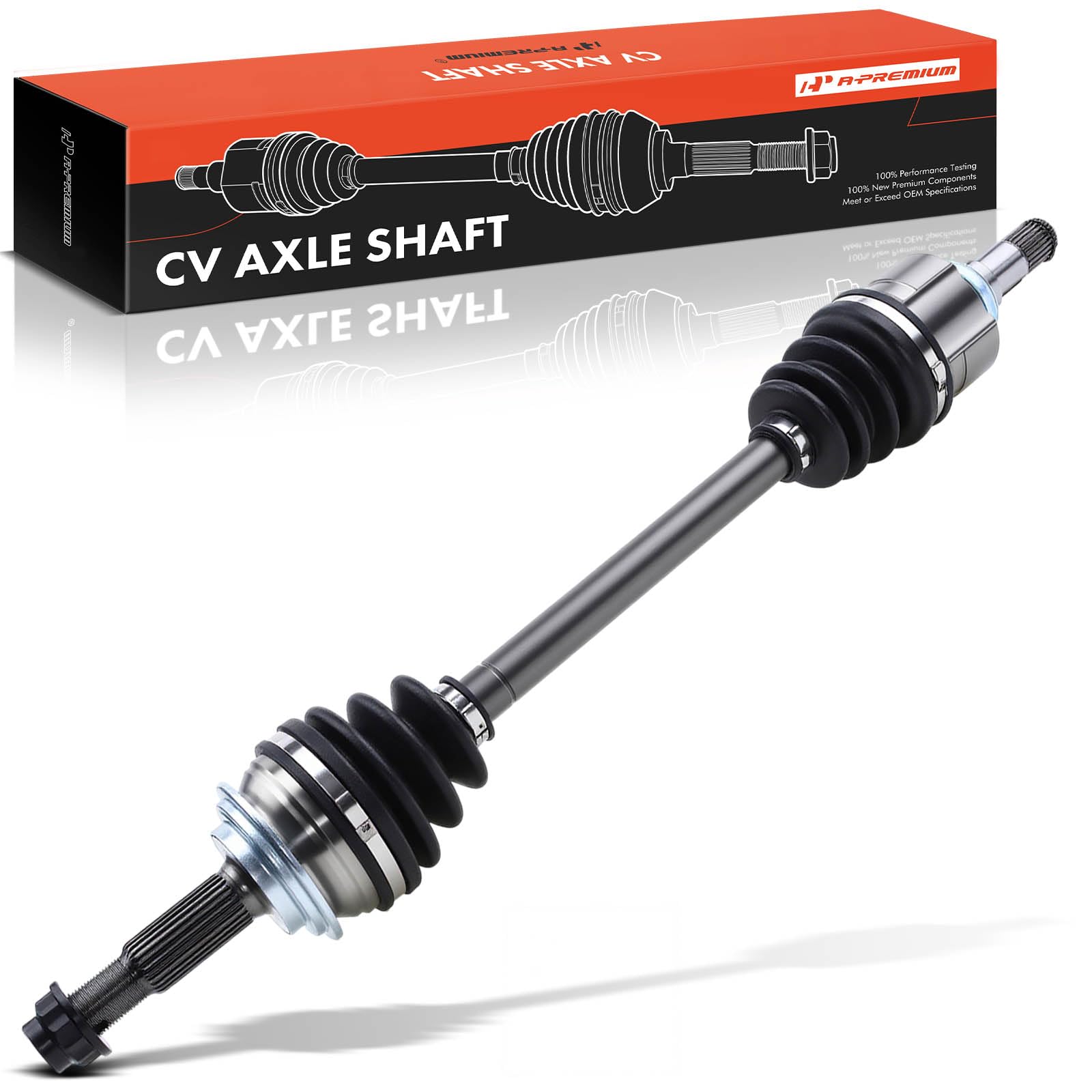 A-Premium CV Axle Shaft Assembly Compatible with Toyota Yaris 2006-2014 L4 1.5L, Front Left Driver Side, Replace# 43420-52210, 4342052210