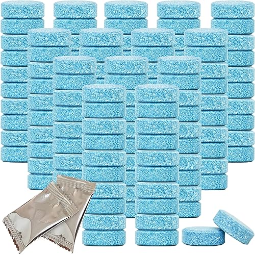 Beieverluck 400 Pieces Car Windshield Washer Fluid Concentrated Tablets Solid Windshield...