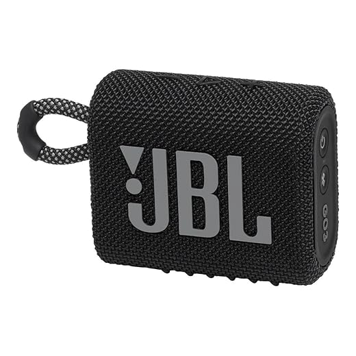 JBL GO 3 - Altavoz inalámbrico resistente al agua y al polvo