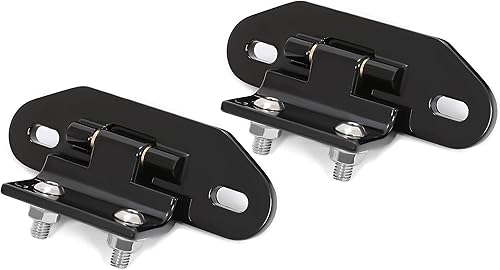 Miniatura 2 de KUAFU Bisagras de escotilla trasera compatibles con Chevy Chevrolet CamaroPontiac Firebird 1982-1992 par de electroforesis de aluminio