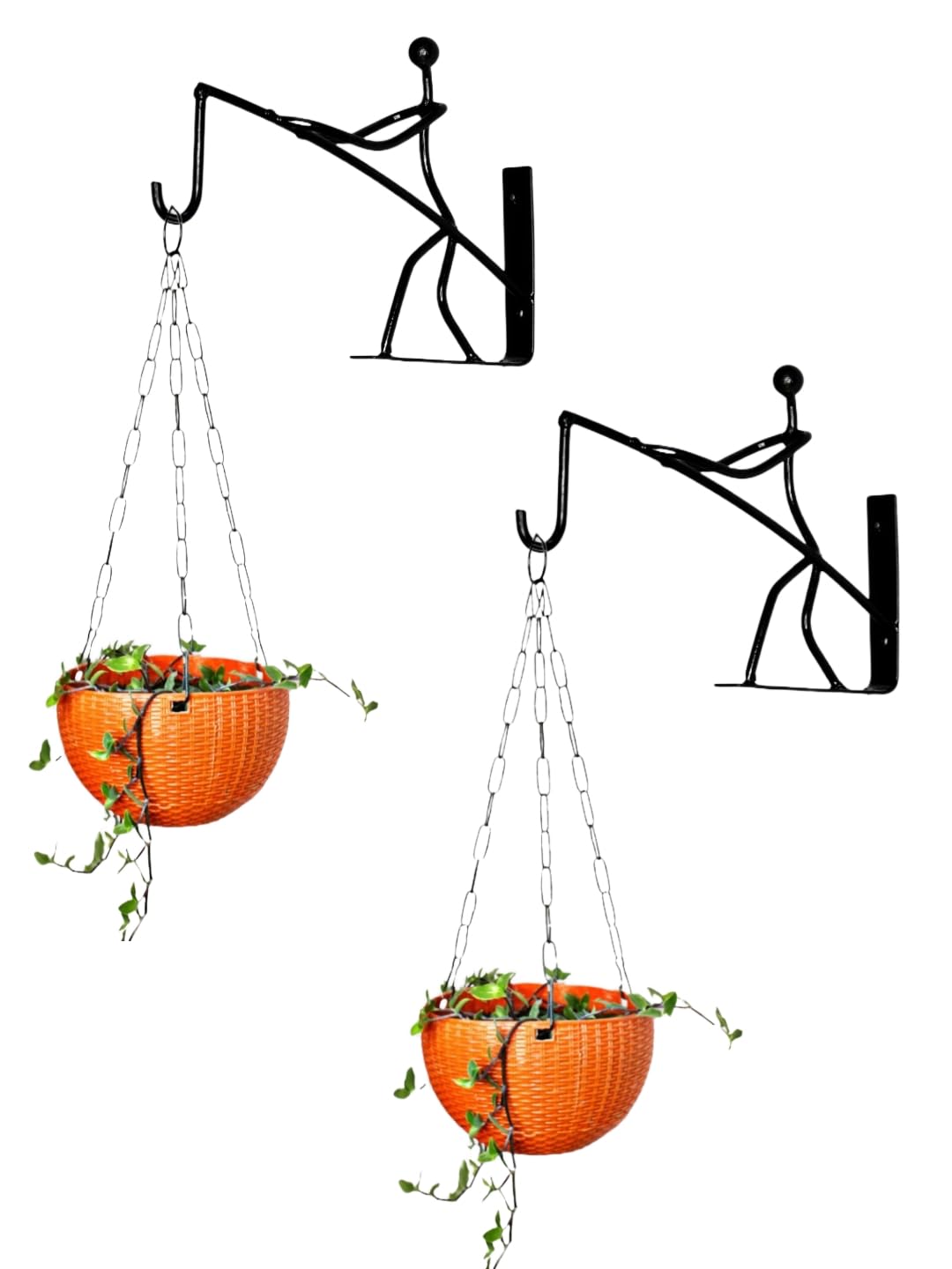 See full amazon price history chart for Luxurium Decor Figurine Plant Hanger Brackets Wall Mounted - Metal Hanging Hooks, Holder for Stylish Indoor/Outdoor Garden Decor Planters - Black (Pack of 2) Luxurium Decor Figurine Plant Hanger Brackets Wall Mounted - Metal Hanging Hooks, Holder for Stylish Indoor/Outdoor Garden Decor Planters - Black (Pack of 2) (B0CKS23L56) Amazon Price History, Amazon Price Tracker