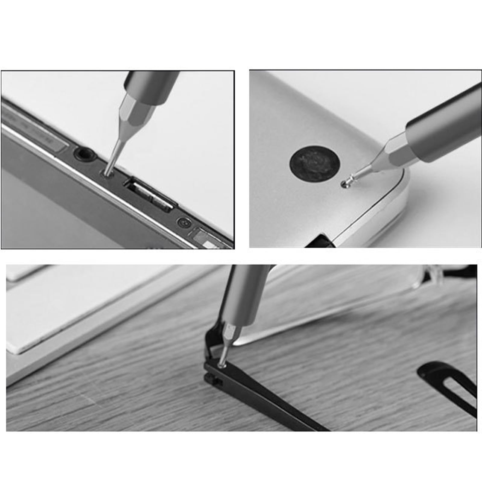 Juego de destornilladores magnéticos de precisión de 66 piezas para múltiples necesidades de reparación con mango ergonómico y estuche de almacenamiento portátil