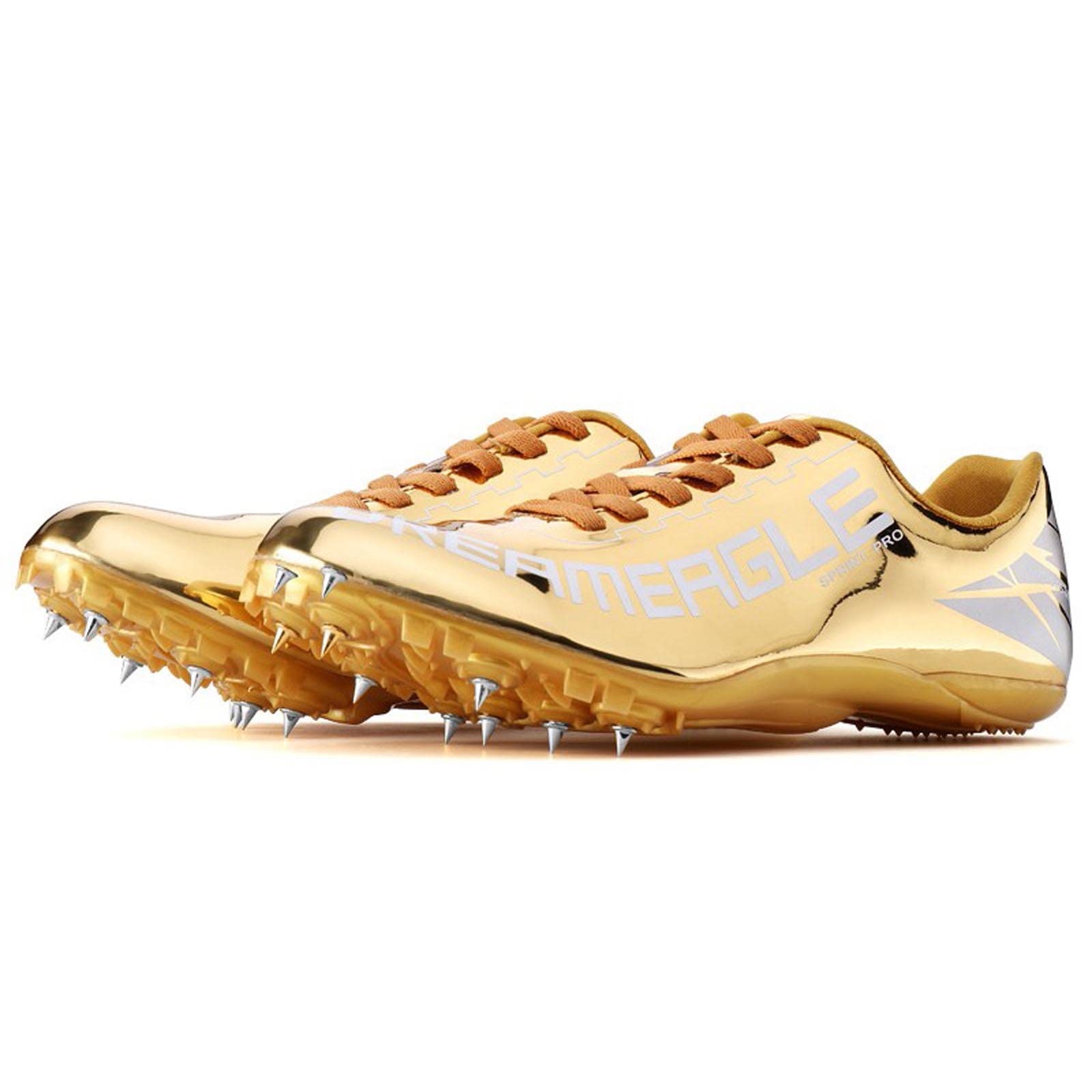 BLBK Spikes Atletismo 8 uñas Unisex Zapatos de atletismo juveniles con clavos y Sprint Hombre Mujer y Niños