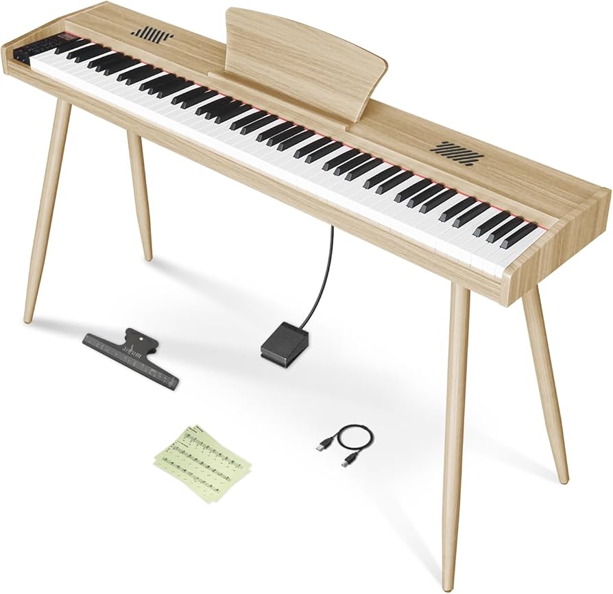 み 電子ピアノ 88鍵盤 Longeye ロンアイ Amazon.co.jp: 【新木製モデル 家具調ピアノ】Longeye ロンアイ