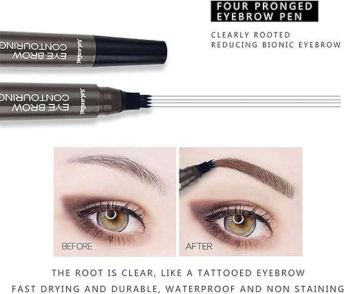 Miniatura 3 de Palashop 4 Tipped Precise Brow Pen Lumierez 4 Tipped Precise Brow Pen Pala Shop 4 Tipped Precise Brow Pen Waterproof Smudge-proof Creates Natural