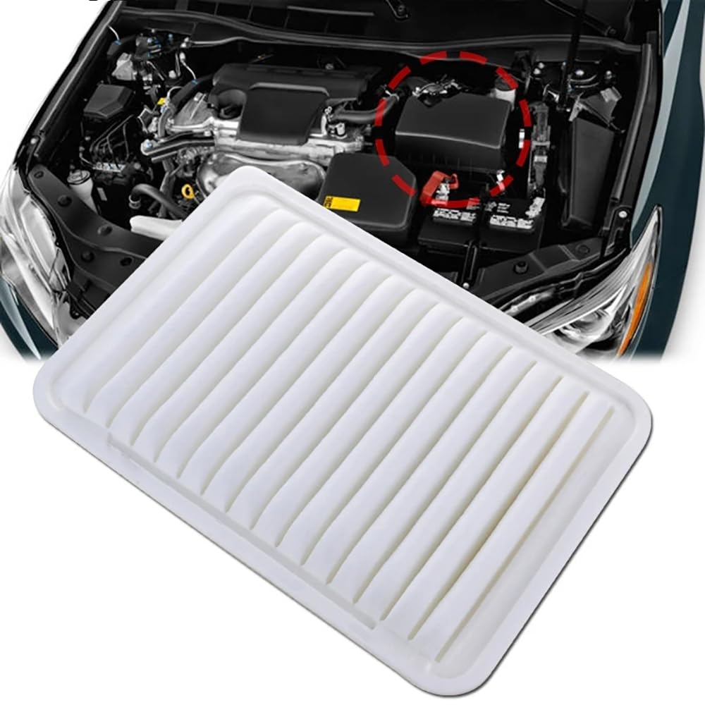 Jrfeng Car Air Filter for Camry XV40 XV50 Venza, Engine Air Filter Washable and Reusable Engine Accessories 17801-0H050,17801-28030,17801-08030, 17801-YZZ02