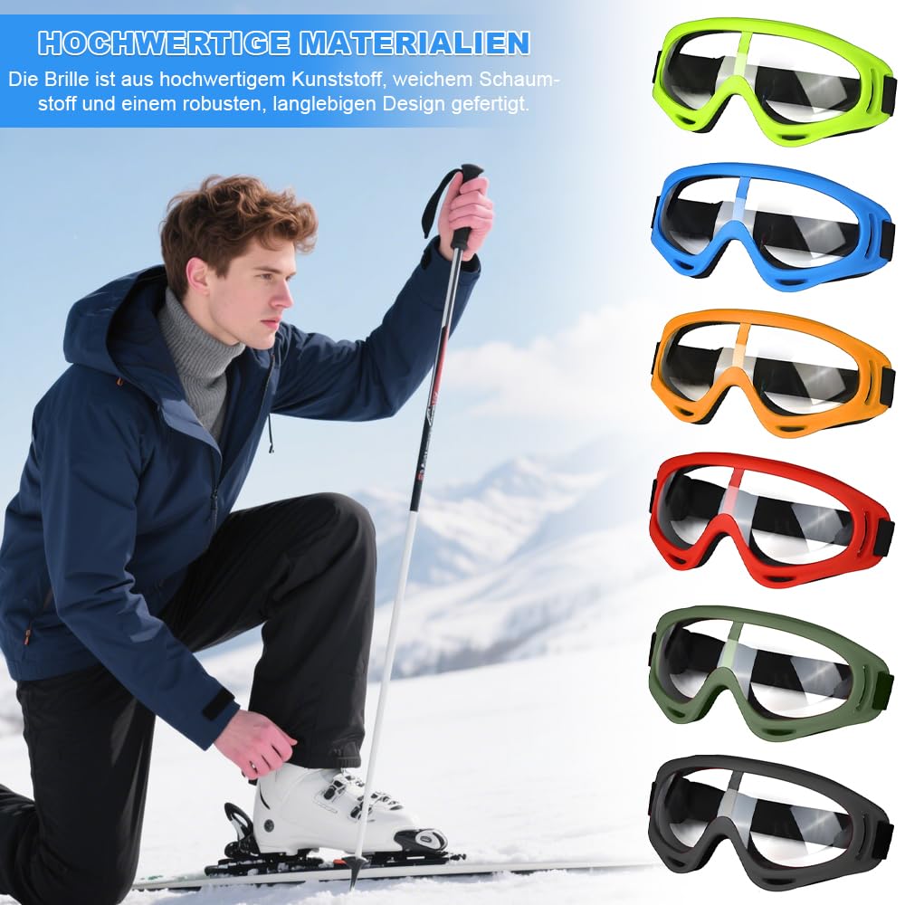 Schutzbrille Kinder Motorradbrille Winddicht Schutzb Augenschutzbrille Verstellbar Fahrradbrille für Labor Radfahren Skifahren Outdoor