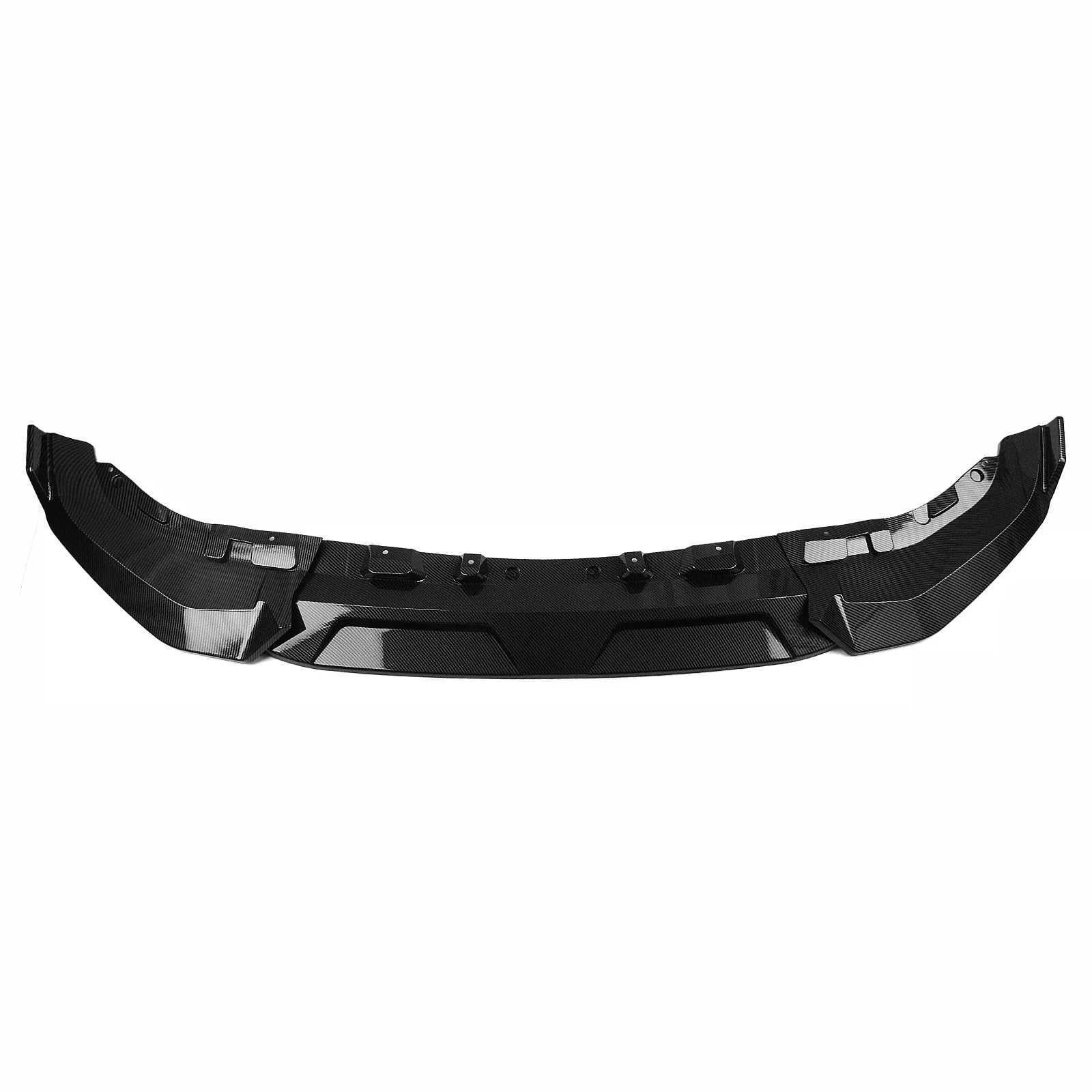 Compatible Compatible for BMW G07 X7 2023-2024 Competition Front Bumper Spoiler Lip Carbon Fiber Loo/Gloss Black Lower Plate Splitter Blade Protec(Carbon Fiber Look)