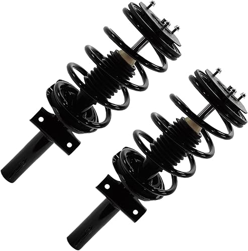 Miniatura 116 de Detroit Axle - Amortiguadores RWD para Chrysler 300 Dodge Magnum 06-10 Charger 05-10, 2006 2007 2008 2009 2010 Completo 2 puntales delanteros con