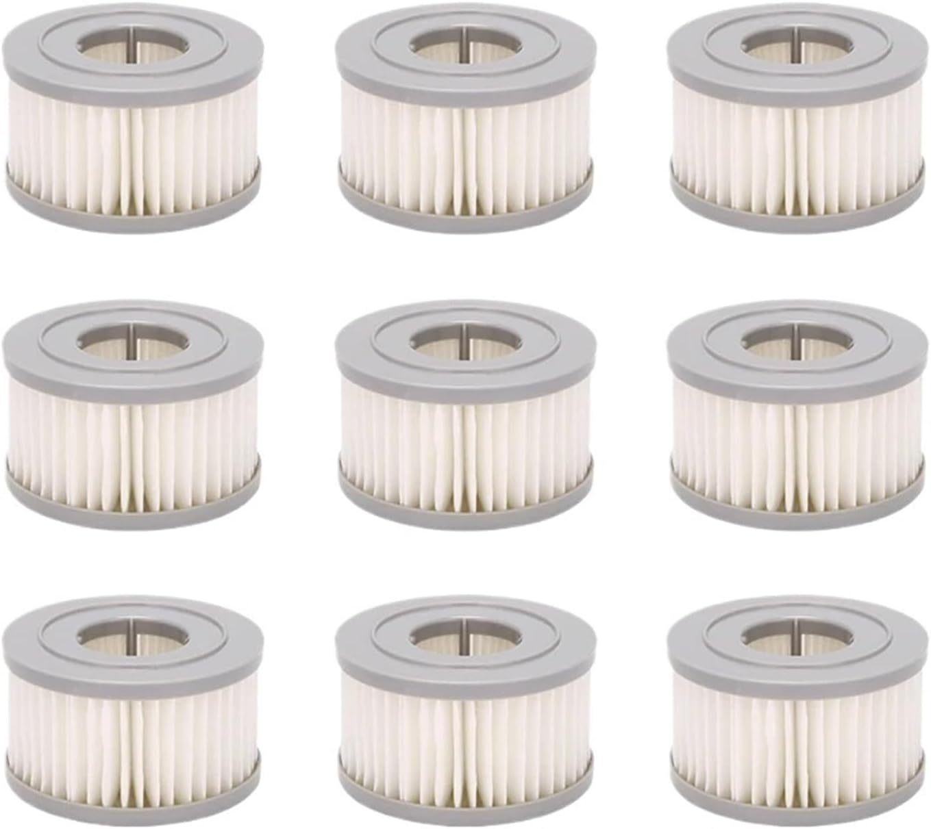 Compatible for JIMMY JV85/H9 PRO A7 Vacuum Filter, Handheld Wireless Replacement Part(9pcs)