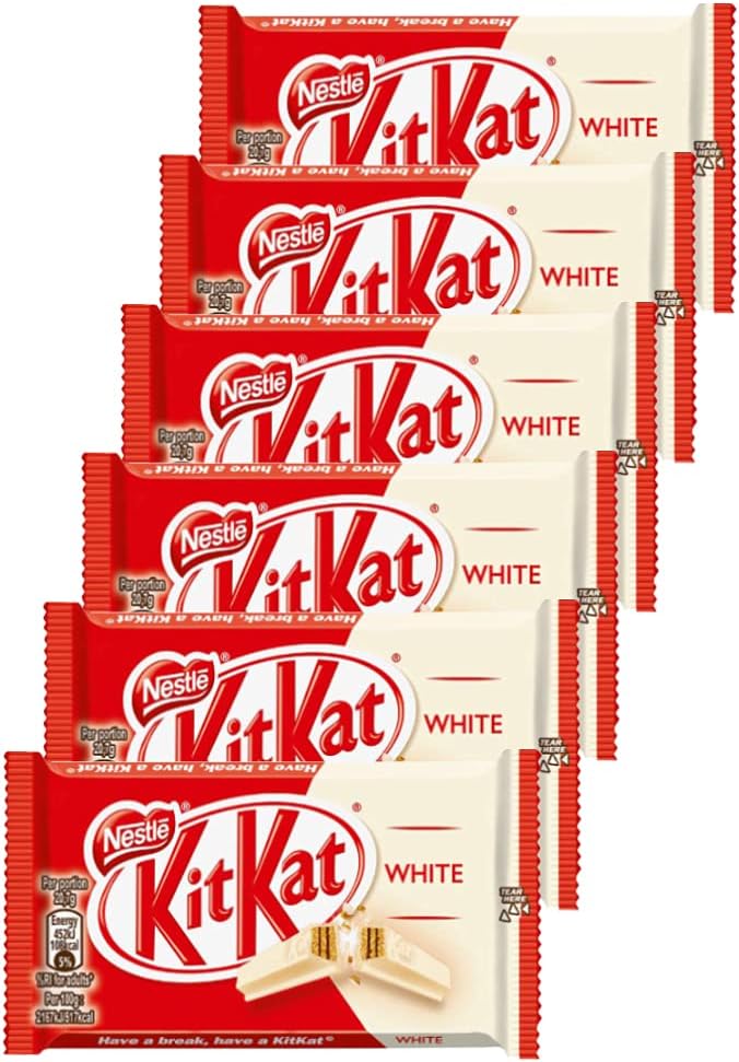 Kitkat White Chocolate, 6 X 41.5 G - 249 Gm