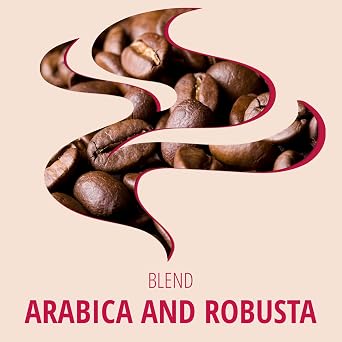 Lavazza Caffè Crema Classico, Coffee Beans, Arabica and Robusta, Cocoa and Wood Notes, Intensity 7/10, Medium Roasting, 1 Kg