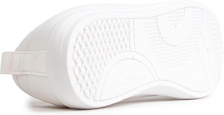 Ben Sherman Southside Mens Canvas Shoes White 8 UK