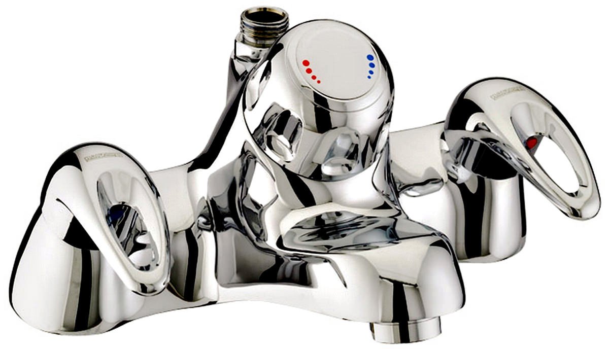 Bristan Java Thbsmvo Chrome Thermostatic Bath Shower Mixer from B&Q