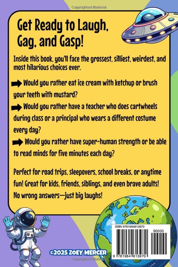 The Big Book of Would You Rather? For Kids: 440 Laugh-Out-Loud Crazy Choices for Kids - Image 2