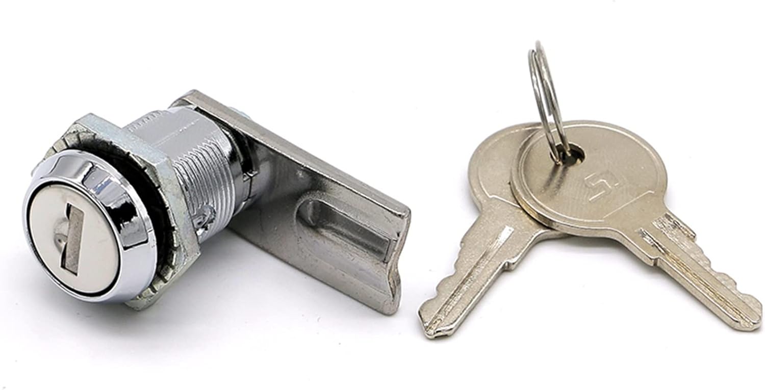 Hardware Mini Cam Lock for Cash Box Drawer Locker Metal Cabinet Airbox Lock 1Pcs