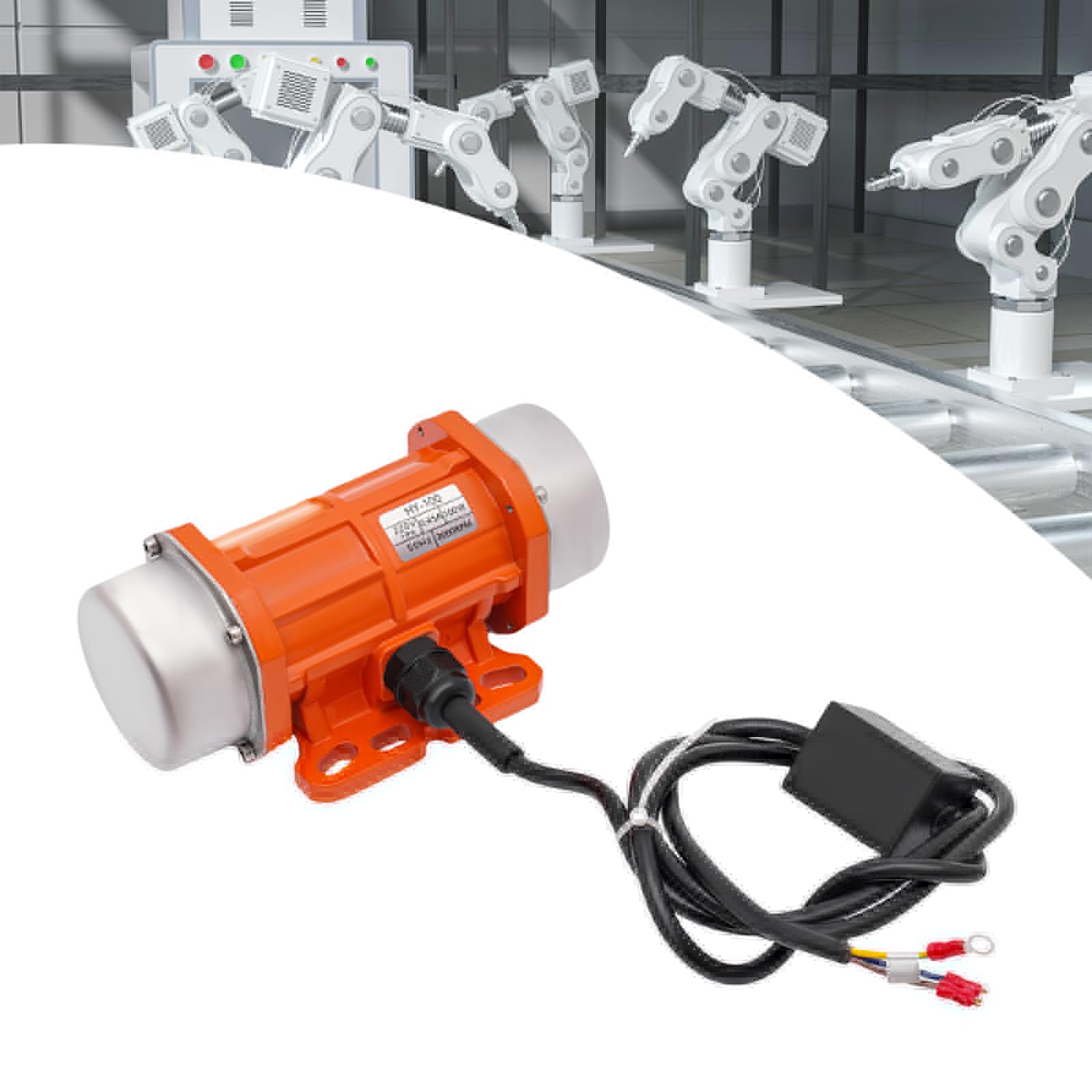 Motore vibrante da 100 W, 220 V, 50 Hz, motore vibrante per calcestruzzo, 3000 giri/min, motore multifunzionale, vibratore asincrono, vibratore elettrico, IP65, impermeabile, per estrazione mineraria,