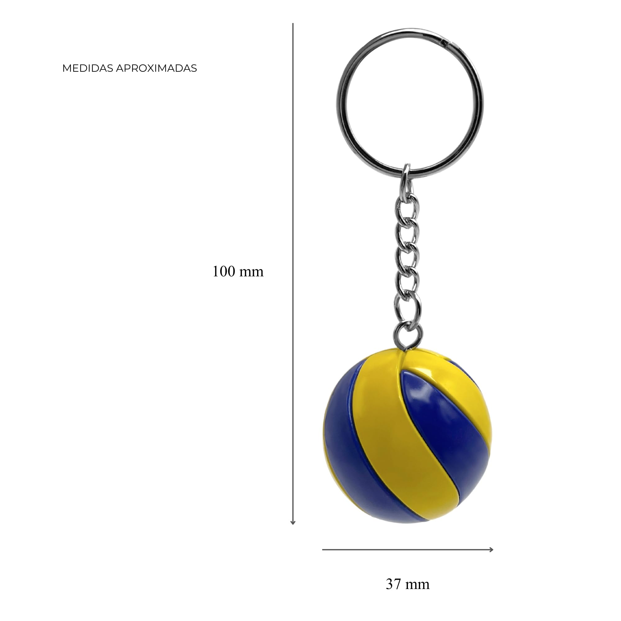 Llavero Voleibol, Llavero pelota Volley, KeyChain Volley, 1 Unidad - imagen 5