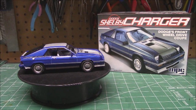 Amazon Live - MPC 1986 Dodge Shelby Charger 1:25 Scale Model Kit
