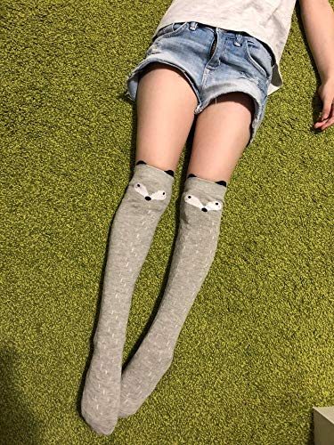 Gellwhu Girls Knee High Socks Gifts Cotton Mid Calf Long Boot Socks Stockings (8 Colors) #TOP1