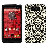 Motorola Droid Ultra Beautiful Vintage on Black Firm Case