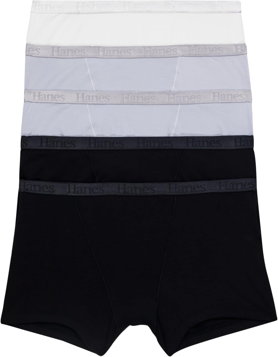 Hanes Women's Originals Ultra SuperSoft Boxer Brief Underwear (5-Pack)