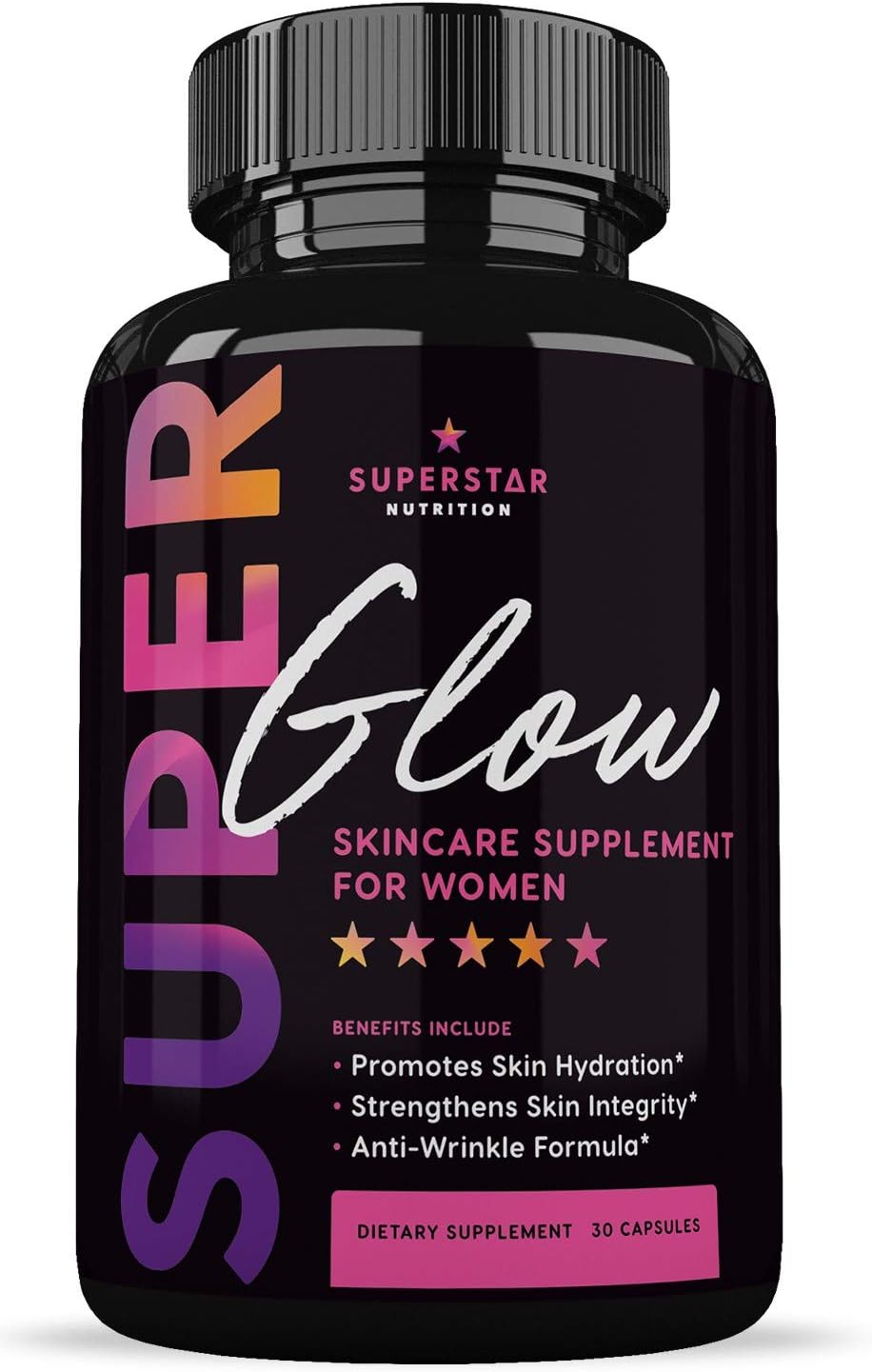 Best Phytoceramides Skin Supplement Vitamins for Women - Phytoceramide Anti Aging Supplements - Dry Skin Hydration Pills - Plant Derived Ceramide Capsules - 30 Gluten Free Ceramides Supplements