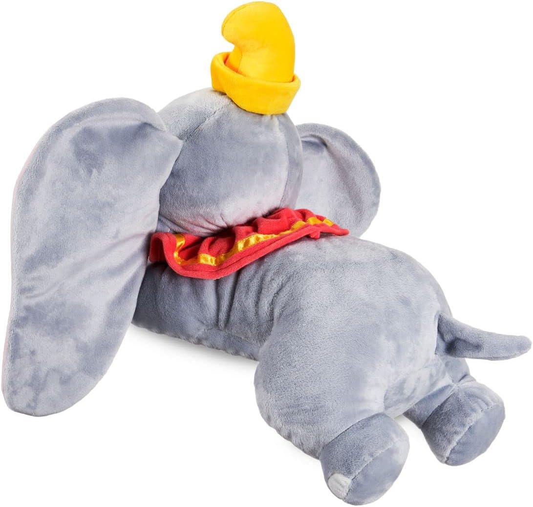 Disney Store Official Dumbo Medium Soft Toy for Kids, Cuddly Character with Fuzzy Texture and Embroidered Details, Floppy Oversized Ears, Disney Plushy Suitable for All Ages