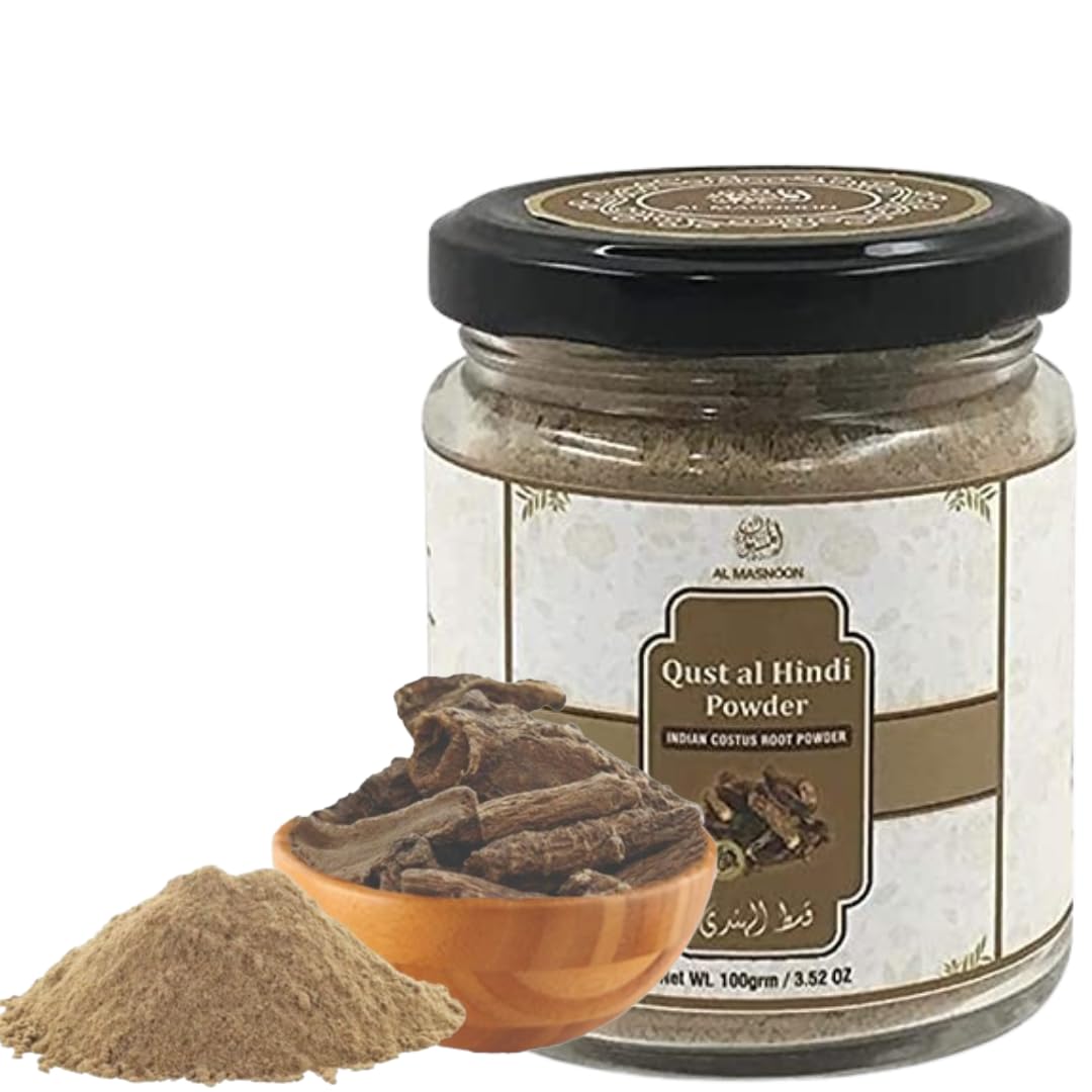 Pack of 1 Indian costus Root/Qust al Hindi/Oud Hindi/Indian costus Root Powder 100g