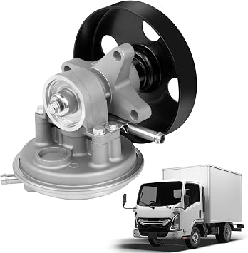 Vacuum Pump with Pulley 904-862 Compatible with 1995-2020 Isuzu NPR NPR-HD Gas V8 L96/LQ4 MPI L31/ LQ4 L05 L96 3.0L 3.9L 4.8L 5.2L 5.7L 6.0L Replace 972410351,904-862,97241035,8-97241-035-1